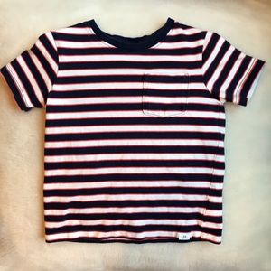 Gap striped pocket t-shirt 3T